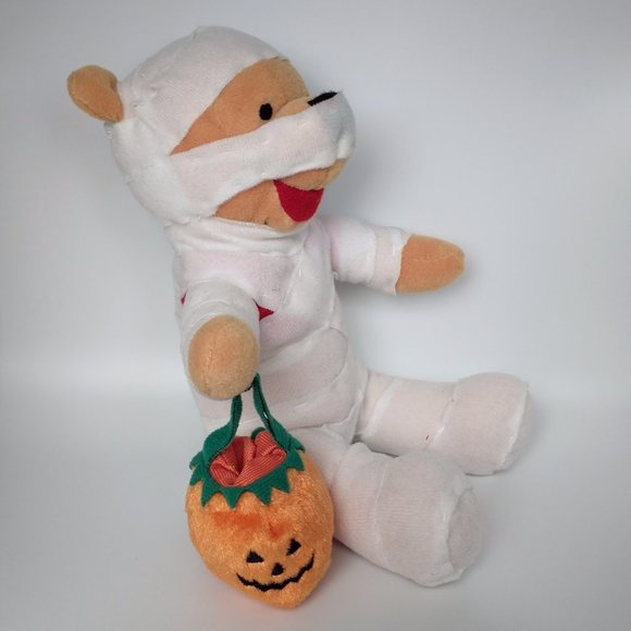 Winnie the Pooh Plush Halloween Mummy Disney Plush - Picture 2 of 5